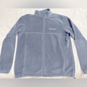 Mens Columbia fleece zip jacket
